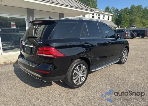 2016 Mercedes-Benz Gle из США, поврежденный, VIN 4JGDA5HB8GA621150